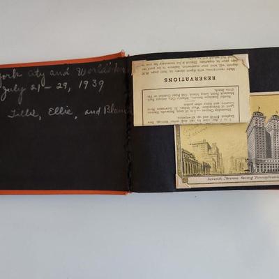 Amazing Scrapbook of 1939 World Fair Adventure