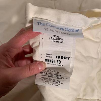 Two Queen PrimaLoft Down Alternative Duvets/Comforters by The Company Store (BO-HS)