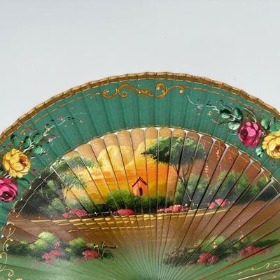 Two (2) Vintage Hand Fans