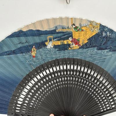 Two (2) Vintage Hand Fans