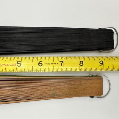 Two (2) Vintage Hand Fans