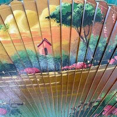 Two (2) Vintage Hand Fans