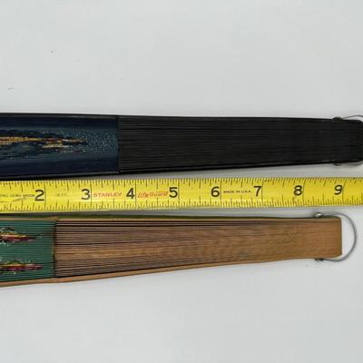 Two (2) Vintage Hand Fans