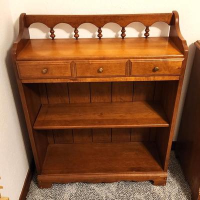 Lot #25  Vintage Colonial Style Bookcase