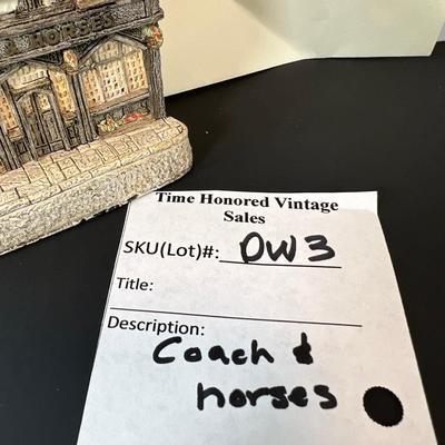 David Winter Couch and Horses