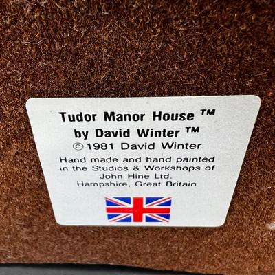 David Winter TUDOR MANOR HOUSE " on BANNER