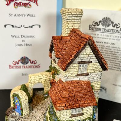 David Winter St Annies Well with book and COA