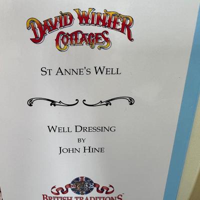 David Winter St Annies Well with book and COA
