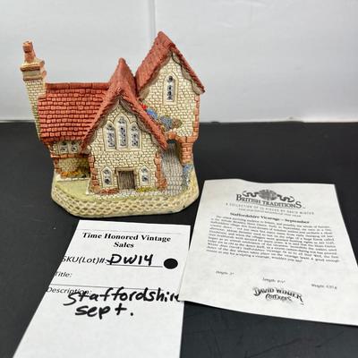 David Winter Staffordshire Cottage