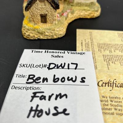 David Winter Benbows farm House