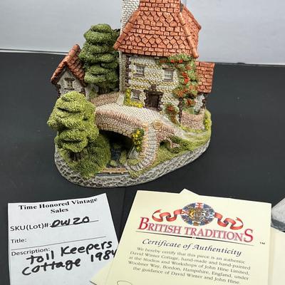 David Winter Toll Keepers Cottage
