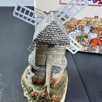 David Winter Wind Mill with Box
