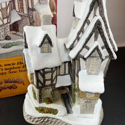 David Winter Fred's House with Box