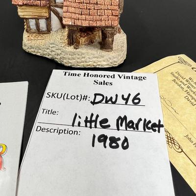 David Winter Little Market 1986