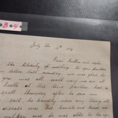 Civil War Era Letters