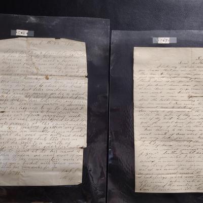Civil Era War Letters
