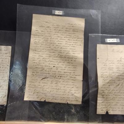 Civil Era War Letters