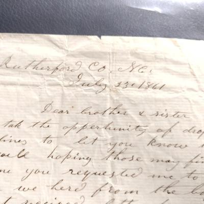 Civil War Era Letters