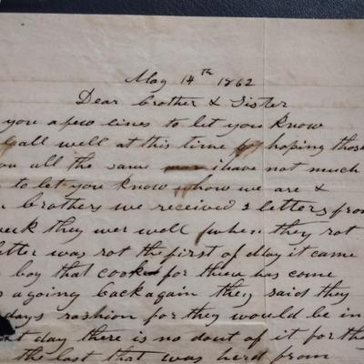Civil War Era Letters