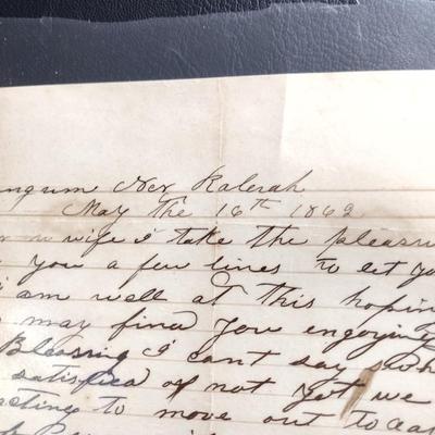 Civil War Era Letters