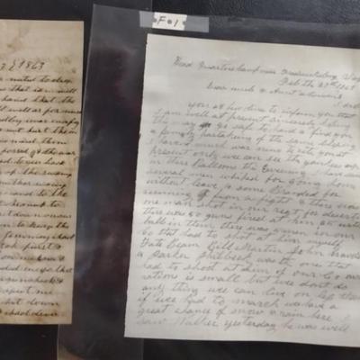 Civil War Era Letters