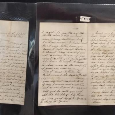 Civil War Era Letters
