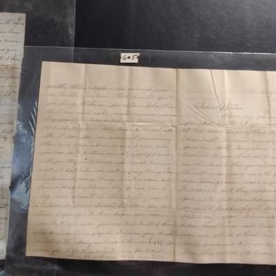 Civil War Era Letters