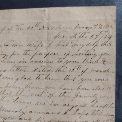 Civil War Era Letters