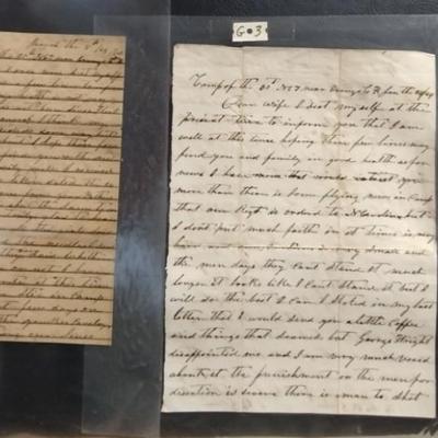 Civil War Era Letters