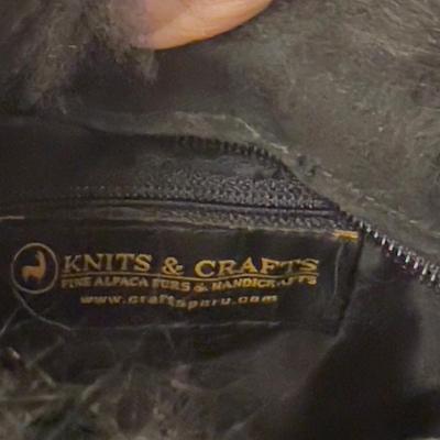 463 Black Alpaca Handbag