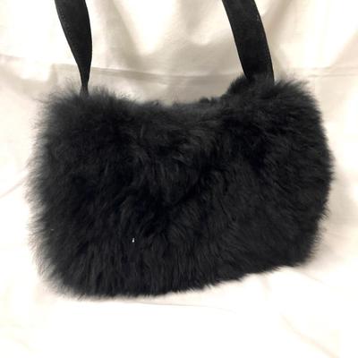 463 Black Alpaca Handbag