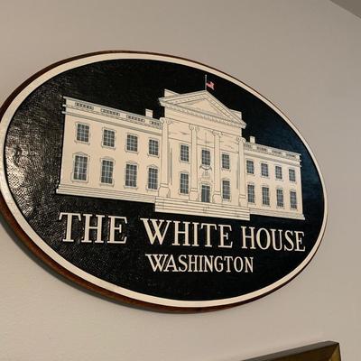 White House Press Room Plaque