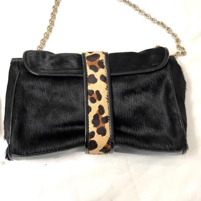 478 Talbots Leopard Handbag with Rampage Flats