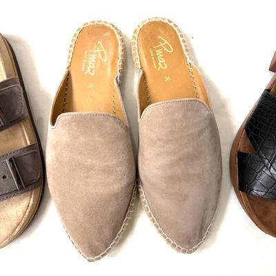 485 Three Pairs of Ladies Shoes Earth, White Mountain, Pinaz
