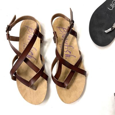 490 Blowfish and Calvin Klein Sandal and Clutch Bag