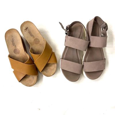 491 Pair of Ladies Sandals Timberland and H Giannetti