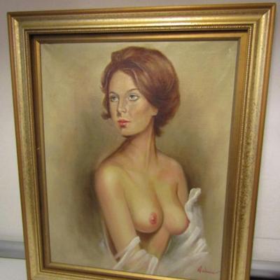 Original Art on Canvas- Signed by Artist- Approx 22 1/2
