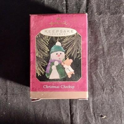 THREE HALLMARK KEEPSAKE ORNAMENTS