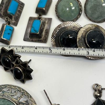 Vintage Sterling Silver Jewelry Lot