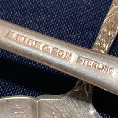 S. Kirk & Son Steiff Rose Repousse Sterling Silver Flatware Set