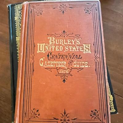 c.1876 Burleyâ€™s United States Centennial Gazetteer & Guide