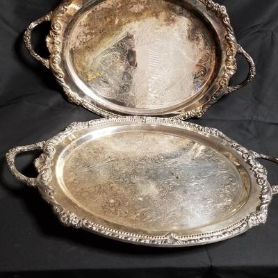 2 Serving Trays