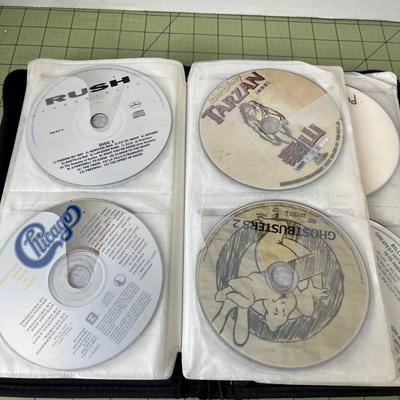 CD Case with CD Movie Collection