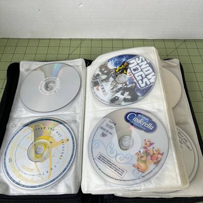 CD Case with CD Movie Collection