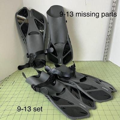 CAPAS Flippers - Size 9-13 (two sets)
