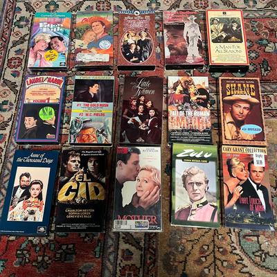 Classic VHS Video Collection