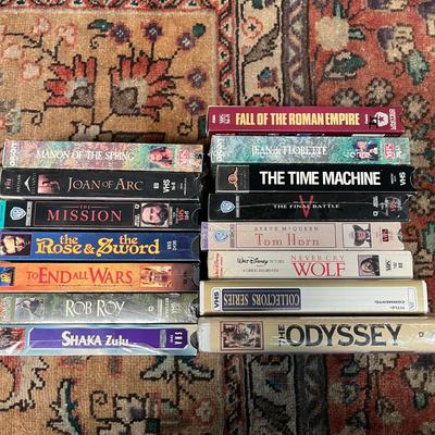 Warrior VHS Video Collection