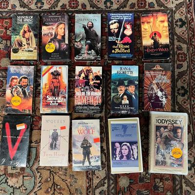Warrior VHS Video Collection