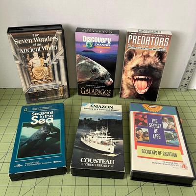 Educational VHS Video Collection