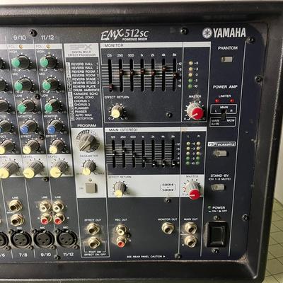 Yamaha EMX512SC 12 Channel 500 Watt Mixer